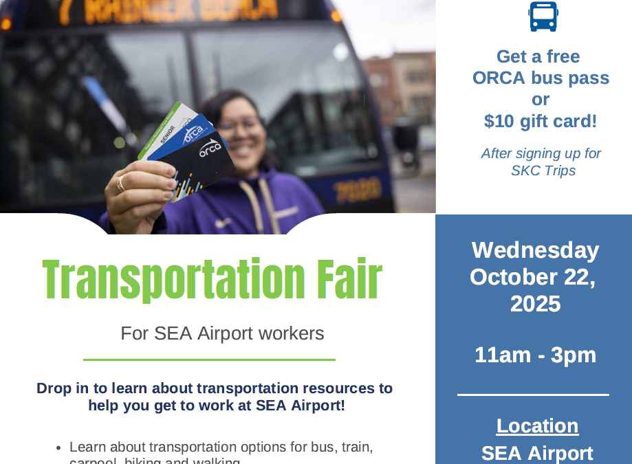 Transportation Fair – For SEA Airport Employees