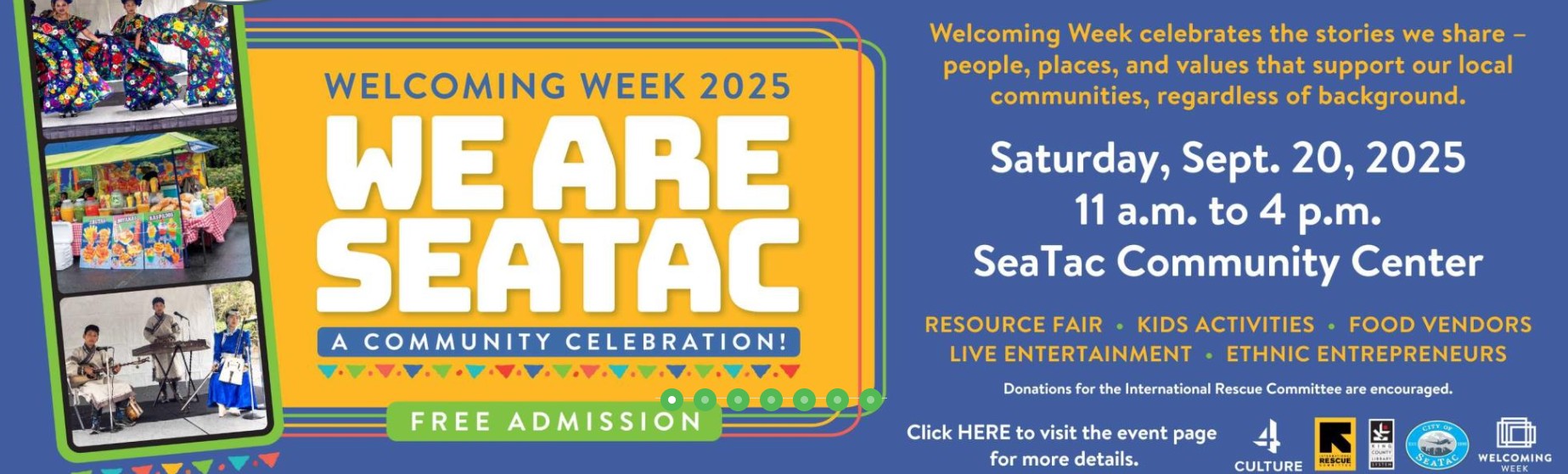 We are SeaTac 2025 Flyer