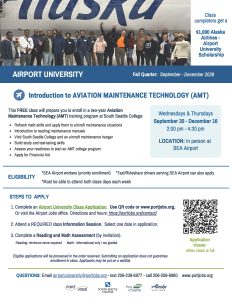 AU Fall 2026 AMT Flyer SEA Airport